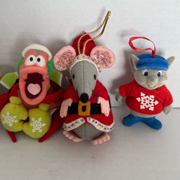 Disney McDonalds Christmas Ornaments Bundle of 15 Vintage Little Mermaid Gus Zac - Picture 9 of 17